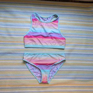⭐ NWOT Eddie Bauer Reversible sporty bikini XL 14/16